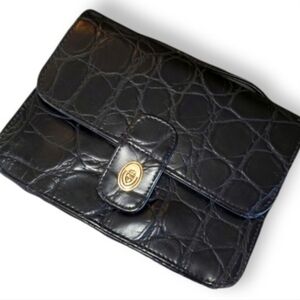Black Patent Leather Purse